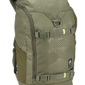 NIXON Hauler 25L Backpack - Olive Dot Camo - Made with REPREVE® Our Ocean™ and REPREVE® recycled plastics.