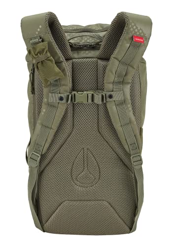 NIXON Hauler 25L Backpack - Olive Dot Camo - Made with REPREVE® Our Ocean™ and REPREVE® recycled plastics.