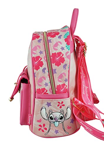 Disney Lilo and Stitch - Angel Wondapop 11 Inch Vegan Leather Mini Backpack