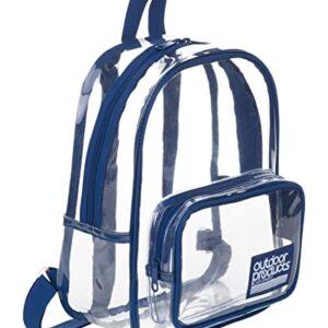 Outdoor Products Clear Sport Mini Backpack (Blue)