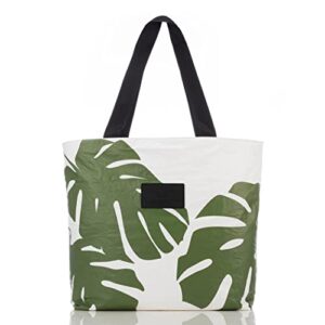 aloha collection monstera day tripper in seaweed