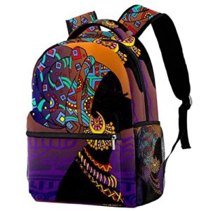 school backpack travel backpack,boy girl backpack,african woman ethnic style,outdoor sports rucksack casual daypack