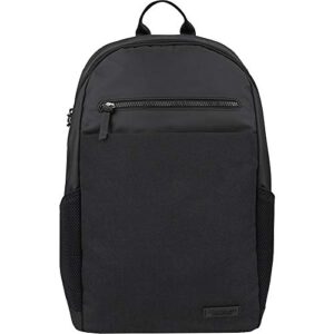 travelon anti-theft metro backpack, black, 11.75 x 17.5 x 5