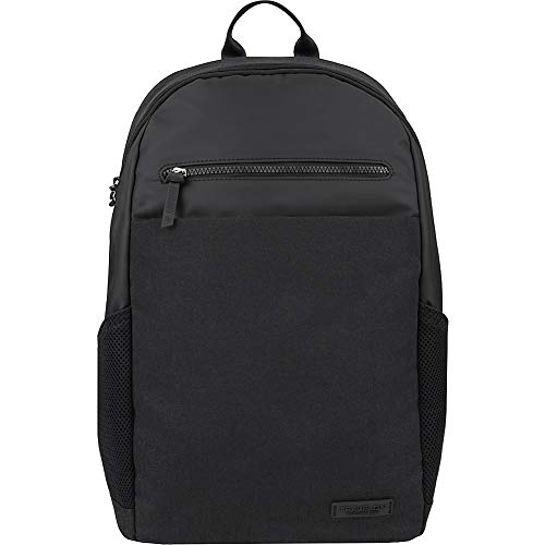 Travelon Anti-Theft Metro Backpack, Black, 11.75 x 17.5 x 5