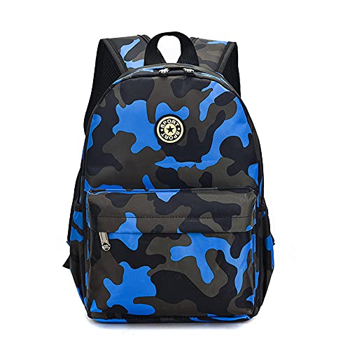 Kids Backpack for Boys Camo Print Elementary School Bag Preschool Daypack Outdoor Kindergarten Bag