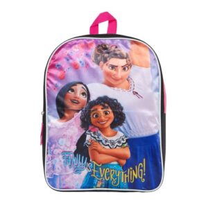 disney encanto backpack for girls, large 16 inch