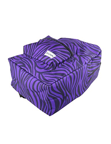 Outdoor Colorful Backpack (Purple Zebra)