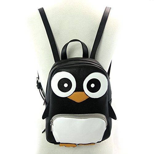 Sleepyville Critters - Mini Penguin Backpack in Vinyl Material