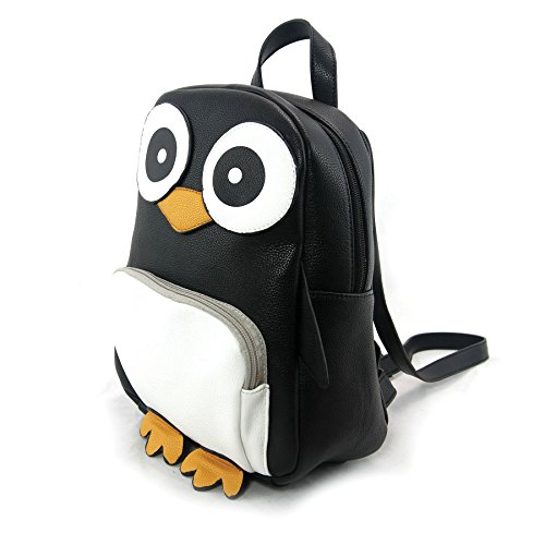 Sleepyville Critters - Mini Penguin Backpack in Vinyl Material