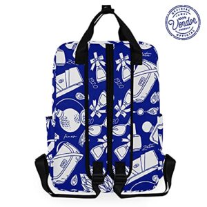 BBGreek Zeta Phi Beta Sorority Paraphernalia - Finer - College School Backpack, Book Bag - Official Vendor