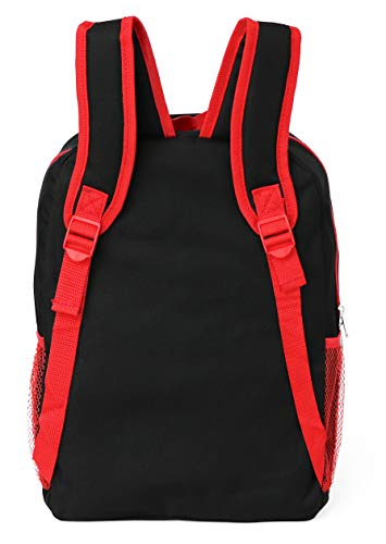 Ruz Spiderman Boys 16 Inch Backpack (Red-Blue)