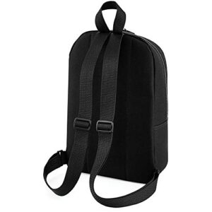 BagBase Mini Essential Knapsack Bag (One Size) (White)