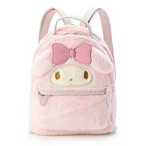 cartoon bag plush bag cute plush figure backpack school handbag for women girls gift backpack (pink) one size