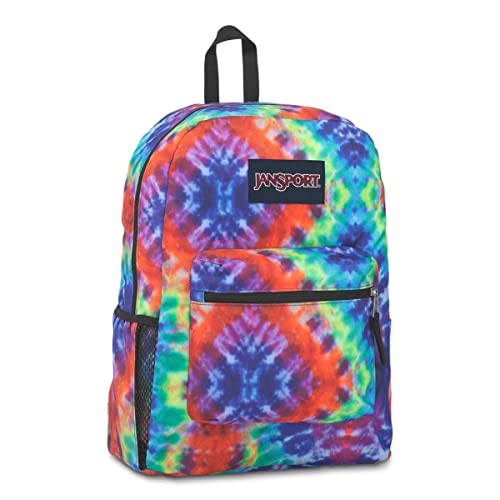 JanSport JS0A47LW9TC Cross Town Red/Multi Hippie Days