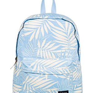 Roxy Sugar Baby Canvas Backpack Cerulean Palmy Days Small One Size