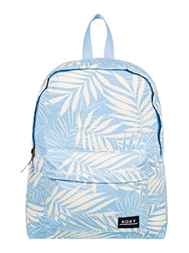 Roxy Sugar Baby Canvas Backpack Cerulean Palmy Days Small One Size