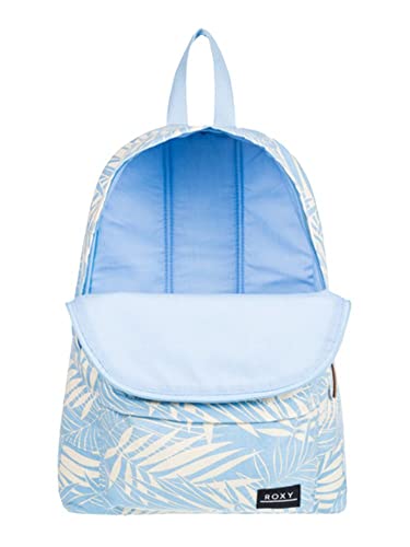 Roxy Sugar Baby Canvas Backpack Cerulean Palmy Days Small One Size