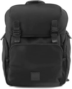 knomo laptop backpack for women and men. fits up to 16 inch laptop. business travel computer backpack