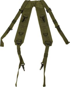 army universe olive drab combat h style lc-1 military suspenders load bearing harness backpack straps