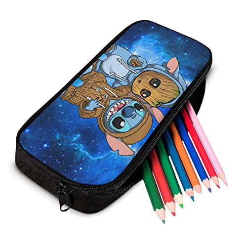 VQESYKU Printed Backpack Anime Fan 3-Piece Schoolbag Travel Bag Lightweight Daypack for Boys and Girls