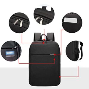Custom Backpack for Men Women Personalized Back Pack for Teen (Black)