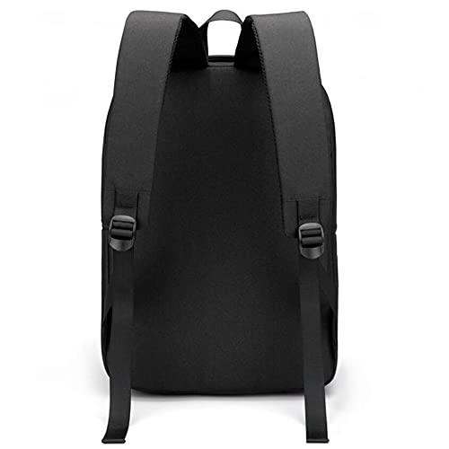 Custom Backpack for Men Women Personalized Back Pack for Teen (Black)