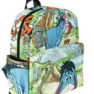 KBNL Eeyore 12inch Deluxe Oversize Print Daypack A21326 Medium