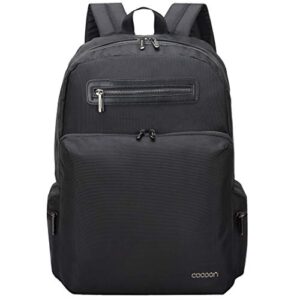 cocoon mcp3455bk buena vista 16″ backpack with built-in grid-it! accessory organizer (black)