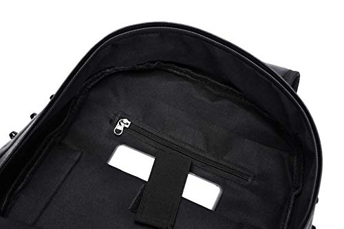 Ro Rox Unisex PU Punk Goth Laptop Bag School Uni Backpack