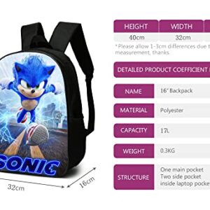 BYEDIZ Cartoon Backpack Lightweight Waterproof Bookbag Gifts 16 Inch Cartoon Laptop Backpack