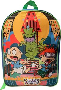 rugrats boy’s 15″ school backpack (blue-green)