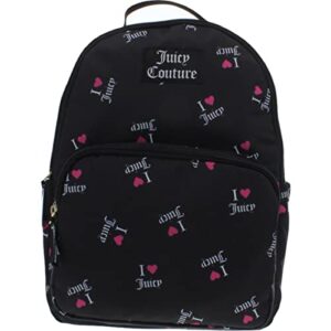 juicy couture womens sport yourself logo recycled backpack black large