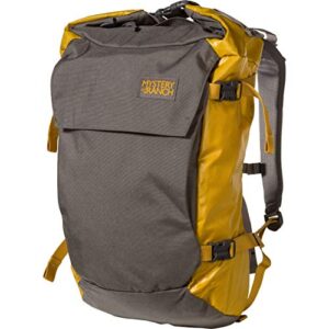 mystery ranch street zen travel pack – hiking backpack, lemon/gravel, 25l