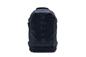 razer rogue v2 17.3″ gaming laptop backpack: tear & water resistant exterior – mesh side pocket for water bottles – dedicated laptop compartment – made to fit 17 inch laptops