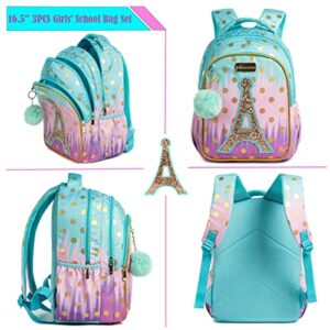 Pink Backpack for School Backpack - Kids Backpacks for Girls - Book Bag Kids Backpack Bookbag - Toddler Backpack School Bags for Girls -Mochilas para Ninas Mochila para Niñas -Girls Backpack for Girls