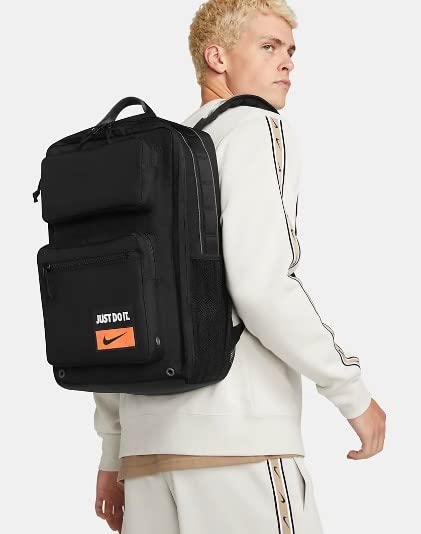 Nike Unisex Utility Speed Training Backpack (27L) Black/Orange