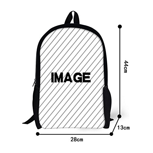 HUGS IDEA Cute Kids School Bag Shoulder Bookbag Cat Printing Backpack for Teen Boys Girls