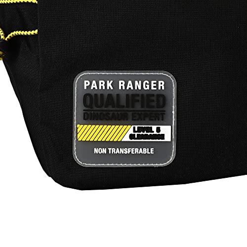Jurassic Park Safety Logo Black Backpack