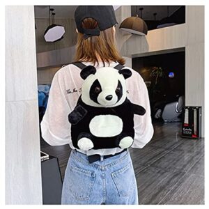 WYIKE Casual Animal Backpack Panda Backpack Cartoon Plush Small Backpack