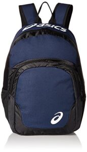 asics team backpack, navy/black, one size