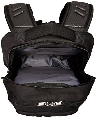 Under Armour Storm Contender Backpack, Black (001)/Steel, One Size Fits All Fits All