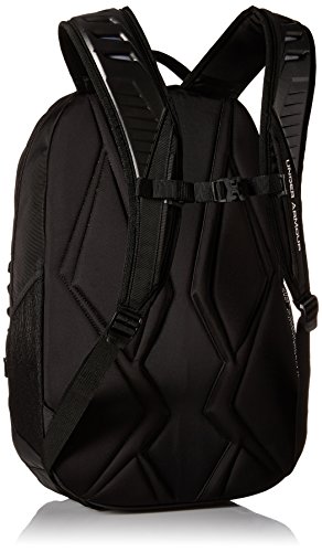 Under Armour Storm Contender Backpack, Black (001)/Steel, One Size Fits All Fits All