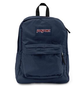 jansport 00-1g8znmwf-yc superbreak backpack (navy)