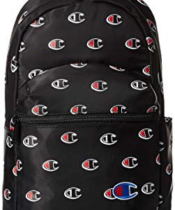 Champion Unisex-Adult's Mini Supercize Cross-Over Backpack, Black, One Size