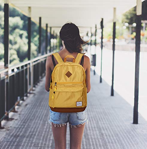 B BRENTANO Unisex Water Resistant Backpack Daypack (Gray)