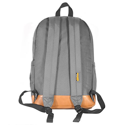 Olympia U.S.A. Element 18" Backpack Backpack, HEATHER GRAY