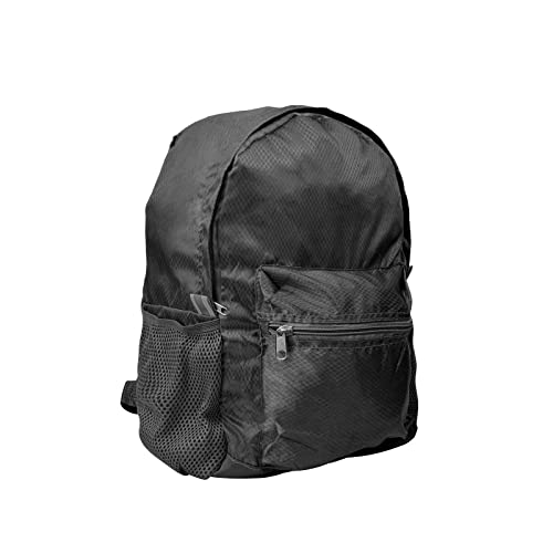 PAXLAMB 25L Backpack Packable Foldable Ultra Lightweight Water Resistant Durable Camping Travel Hiking Daypack for Men Women (Black)