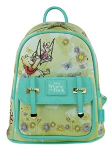 kbnl winnie the pooh 11 inches faux leather mini backpack – a21773, multicoloured, medium