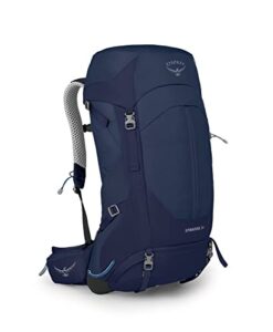 osprey stratos 36 men’s hiking backpack, cetacean blue
