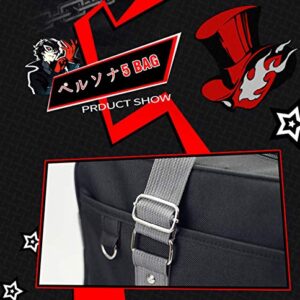 Game Persona 5 P5 Joker High School JK Bag Uniform Ren Amamiya Shoulder Bags（NEW style add Non-slip nail）